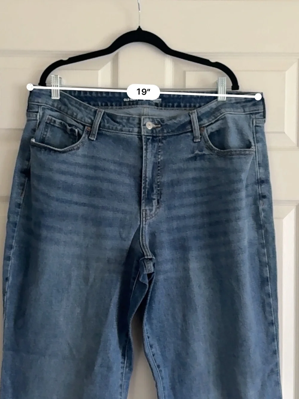 High-Rise OG Loose Jeans in Light Blue Wash | Old Navy, Size 18